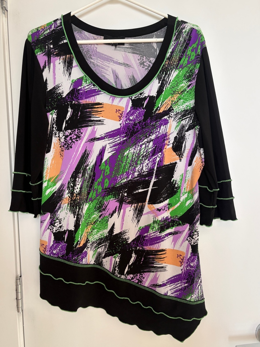 Flattering Asymmetrical Women's Top size XL